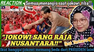 🇲🇾🇮🇩SEMUA MENANGIS SAAT JOKOWI TIBA❗JOKOWI BEDA DARI PRESIDEN LAIN❗JOKOWI SANG RAJA NUSANTARA❗REACT