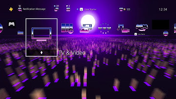 Synthwave B-Side "River" (Single scene) Dynamic Theme by Truant Pixel