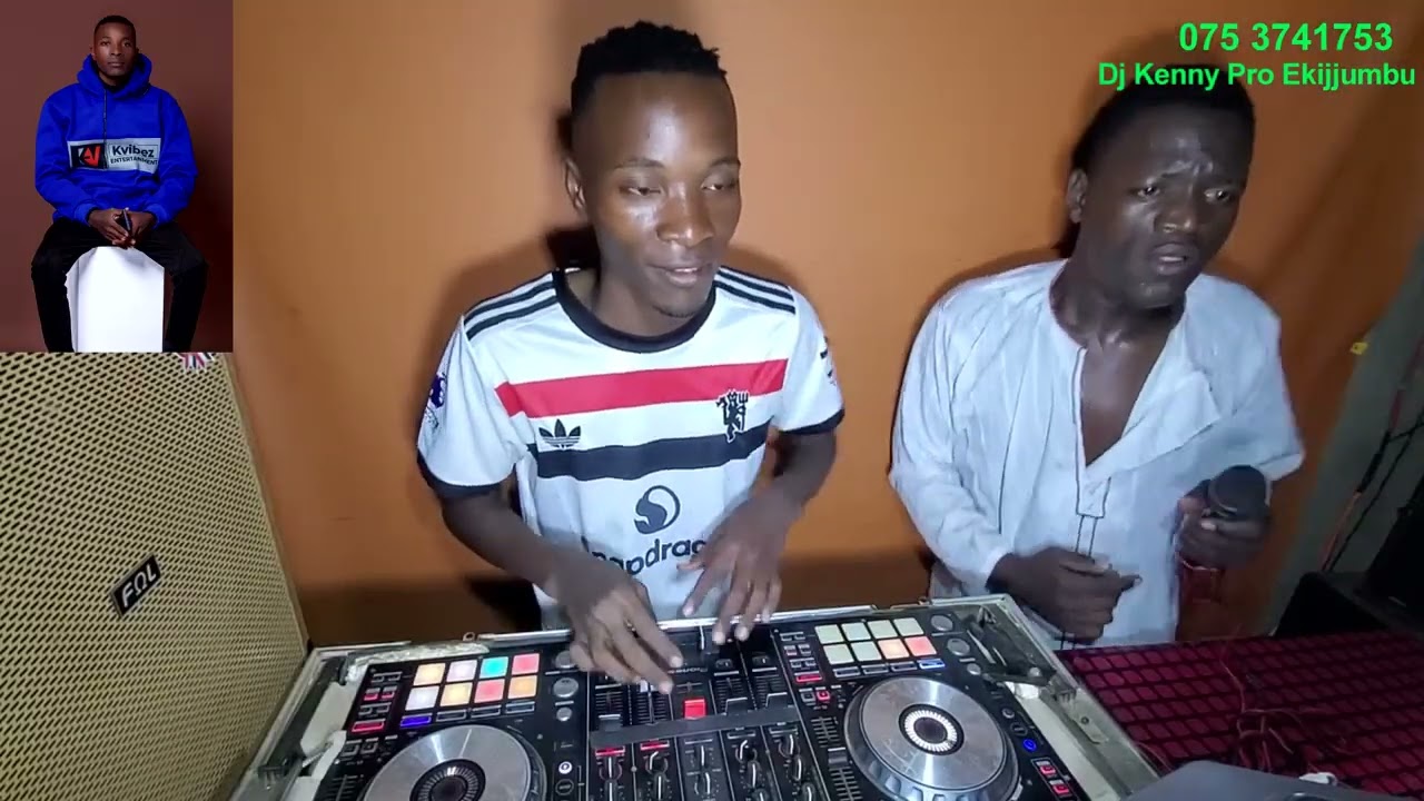 Kadongo Kamu non stop Live Mix DJ Kenny pro Ekijjumbula MC Mike comedian 