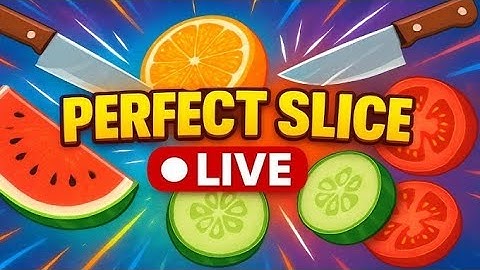 🔥 “Perfect Slices LIVE 🔪 | Fast Cutting Skills Challenge | Satisfying Gameplay Stream 🍅🥒”