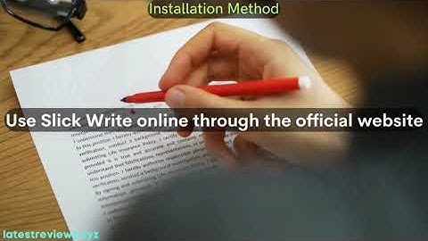 Instant Grammar Check Slick Write