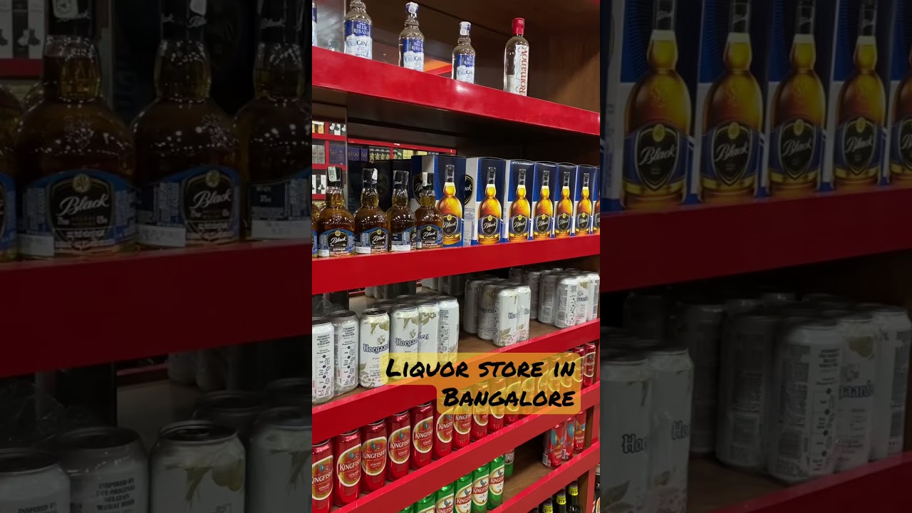 മദ്യകട😍 Liquor store in Bangalore. YouTube