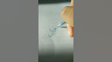 Soham name writing 🤗😘#hiba