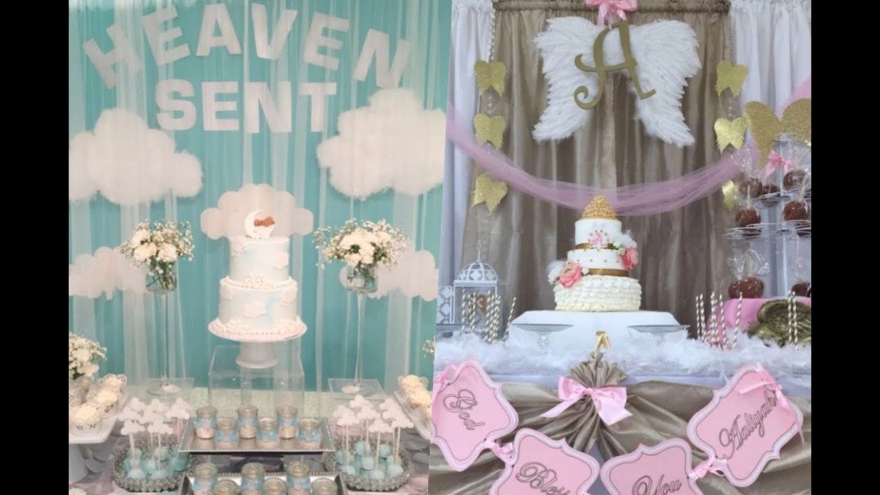 Ideas para baby shower con tema de angelito cumpleaños ozuna