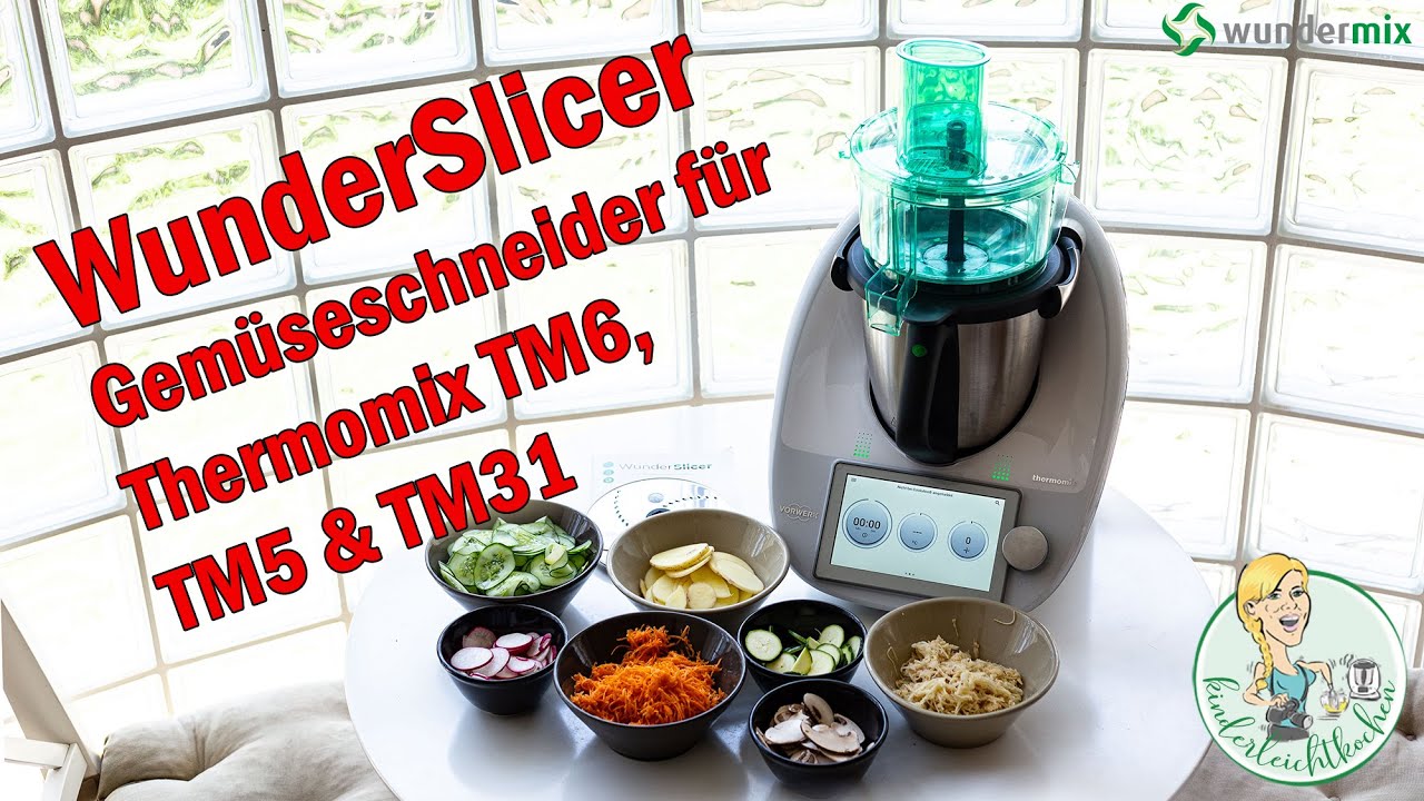 Wundermix Wunderslicer Gemseschneider Fr Thermomix Tm6