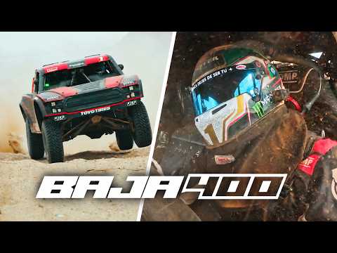 Alan Ampudia Official 2026 Baja 400 Recap | Intense Trophy Truck Racing