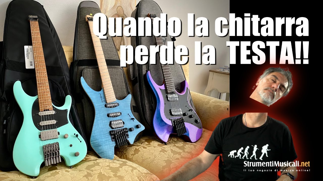 Test E Recensione Chitarra Elettrica Strandberg Boden Standard NX 8 Charcoal - Foto 3
