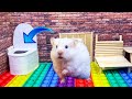 🐹Hamster Escapes The Awesome Minecraft Maze With Minecraft Monsters