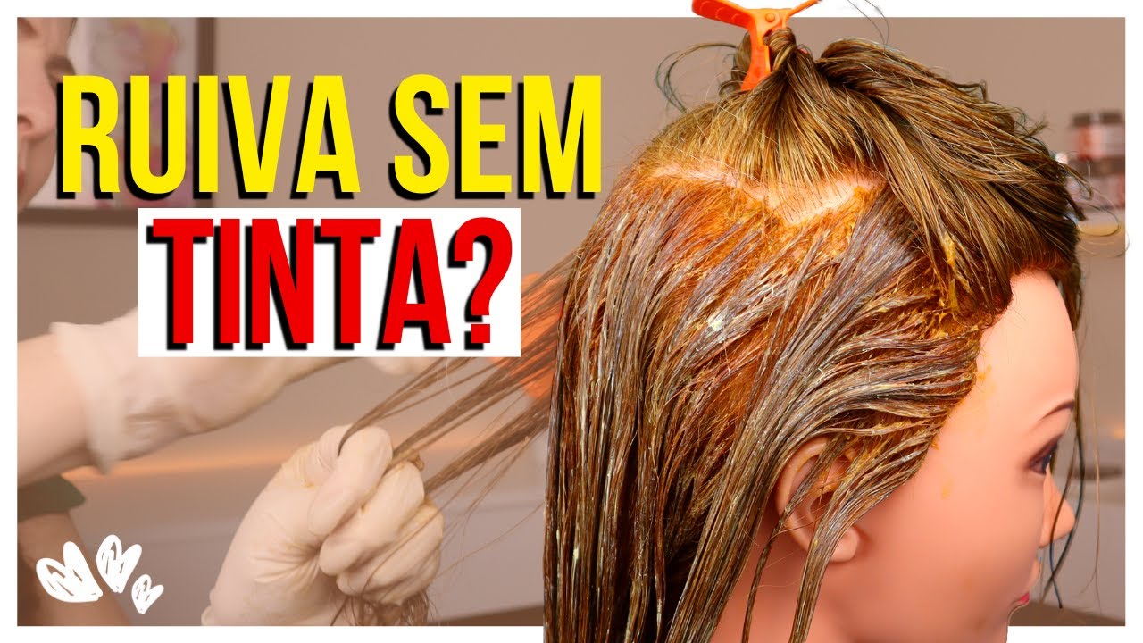 DO LOIRO AO RUIVO SÓ COM TONALIZANTE | como Tonalizar o Cabelo Ruivo em ...