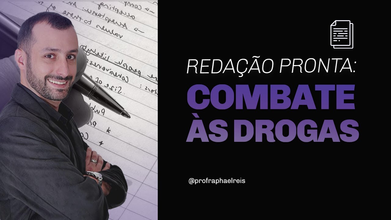 Redação Sobre Drogas 30 Linhas - FDPLEARN