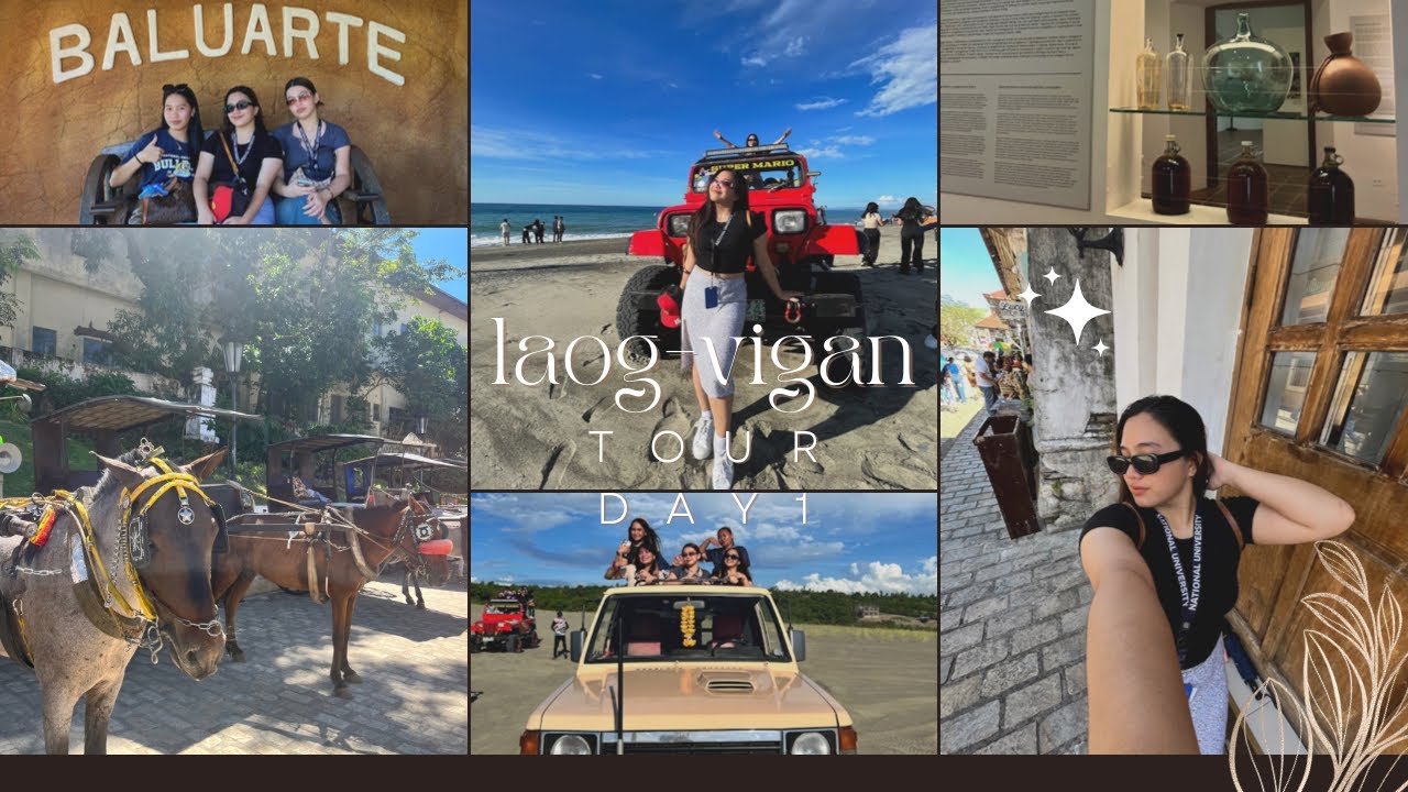 National University Laoag-Vigan Tour Day 1 & 2.