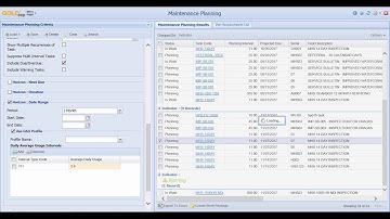GOLDesp Demo: Maintenance Planning