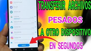 Como enviar archivos pesados A Otro Dispositivo móvil / transferir archivos Pesados screenshot 4