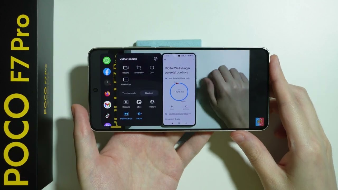 POCO F7 Pro: How to Use Video Toolbox