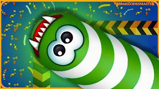 🐍WORMSZONE.IO | Giant Slither Snake Top 01 🏆 | Epic Worms Zone Biggest Snake Gameplay! | WZMaster screenshot 1