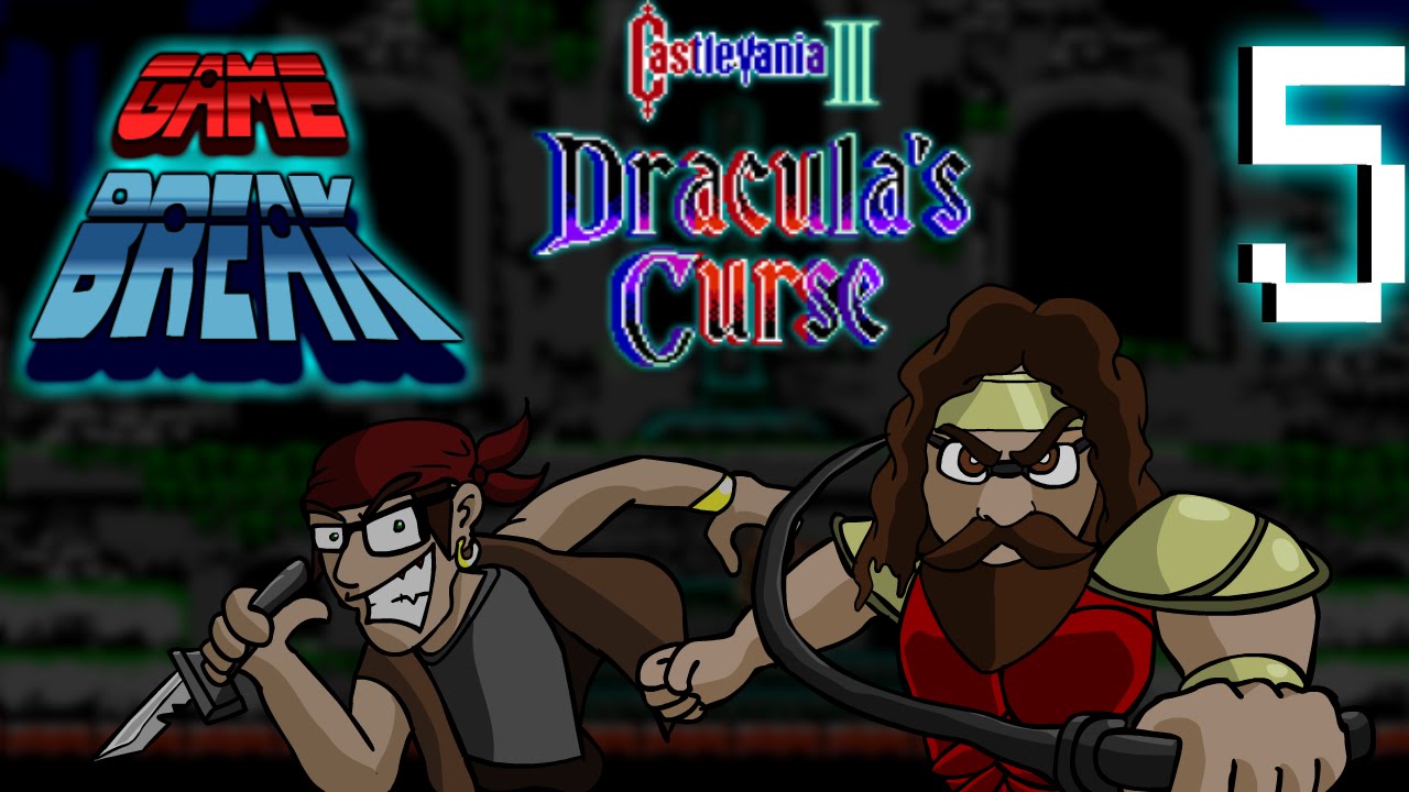 gaming logo Castlevania III: Dracula's Curse - Episode 5 - Bricks And Overdue Books - Game Break