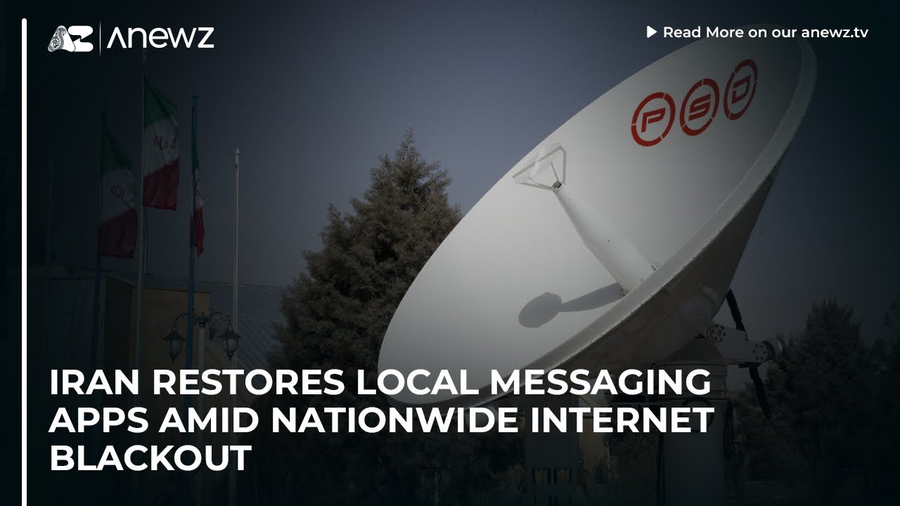 Iran restores local messaging apps amid nationwide internet blackout