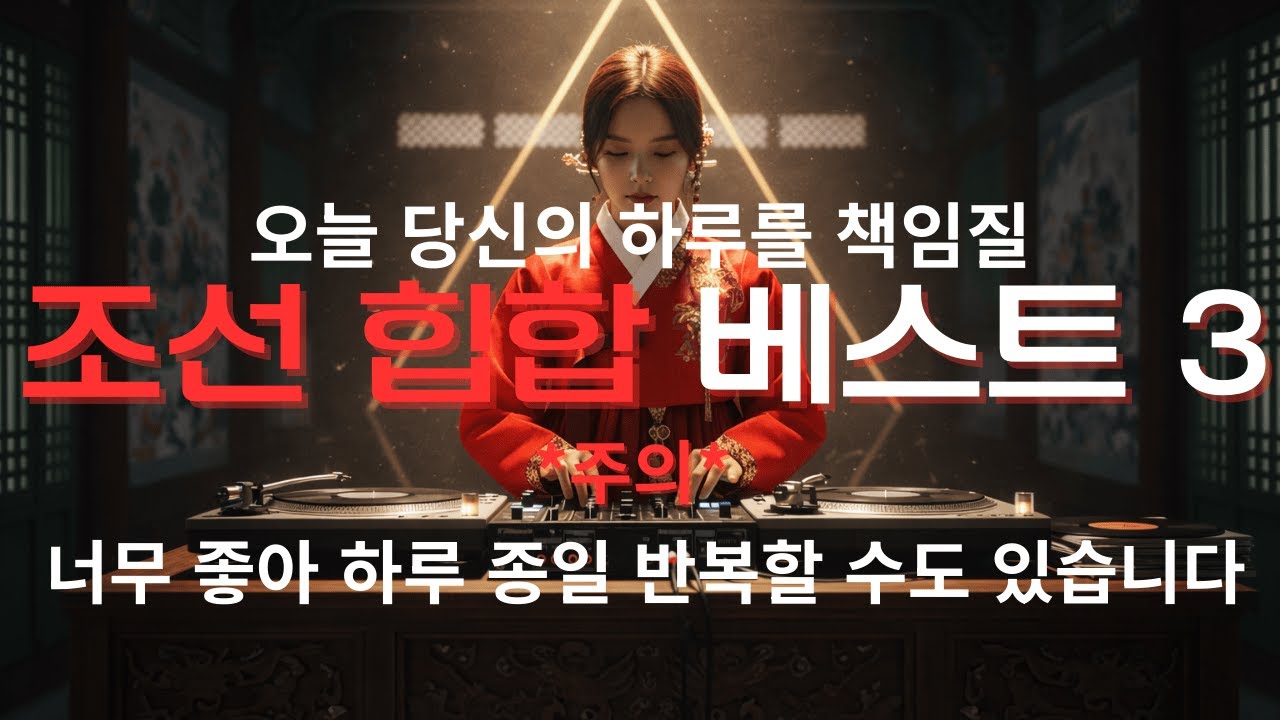 가슴이 웅장해지는 국뽕 비트 끝판왕..조선힙합BEST3
