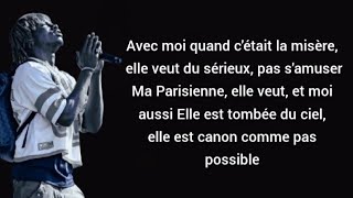 GIMS & La Mano 1.9 - PARISIENNE _ Paroles (Lyrics)