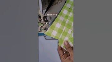 perfectly attach collar in shirt #easysewingtutorial