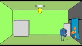 Flash fire safety animation
