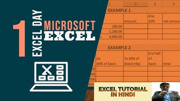 EXCEL DAY 1|LEARN BASIC CALCULATION IN EXCEL WITH EXAMPLES