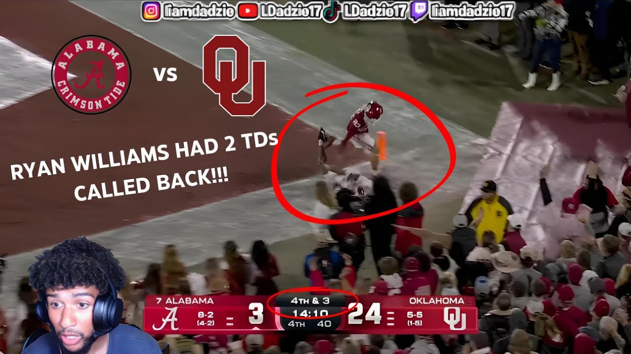 ALABAMA WHAT HAPPENED?!?! CFB Alabama vs Oklahoma REACTION!!! - YouTube