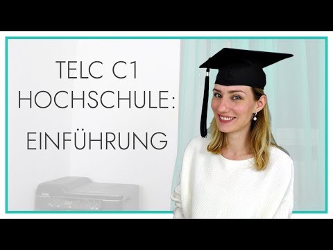 telc Deutsch C1 Hochschule | Einführung