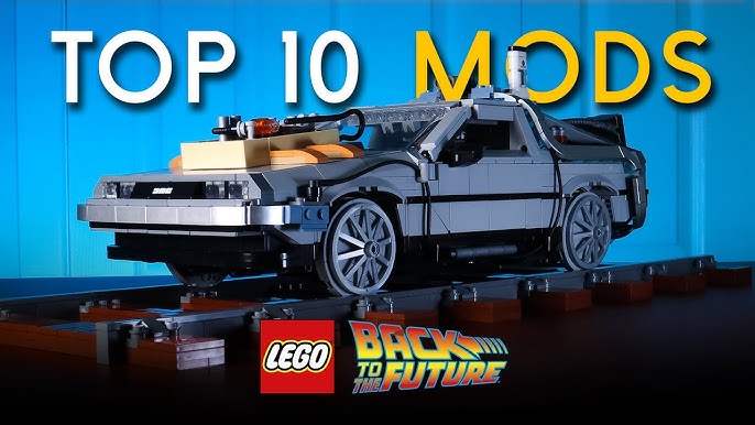  LEGO Icons Back to The Future Time Machine 10300, Model Car  Building Kit Based on The Delorean from The Iconic Movie, Perfect Build for  Teens and Adults Who Love to Create 