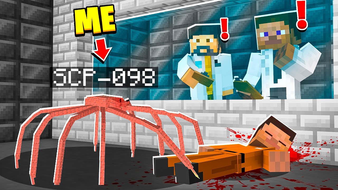 I Became SCP-098 in MINECRAFT! - Minecraft Trolling Video 