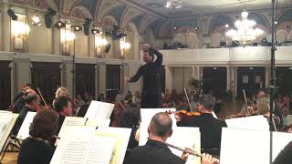 BEETHOVEN:Symphony No.1 I mov. SAVARIA SYMPHONY ORCHESTRA  at Vienna Casino Festsaal Baden