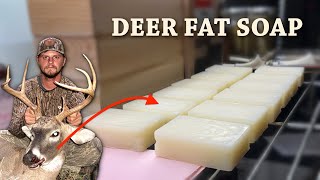 How to Make SOAP from Deer Tallow (Rendered Fat)