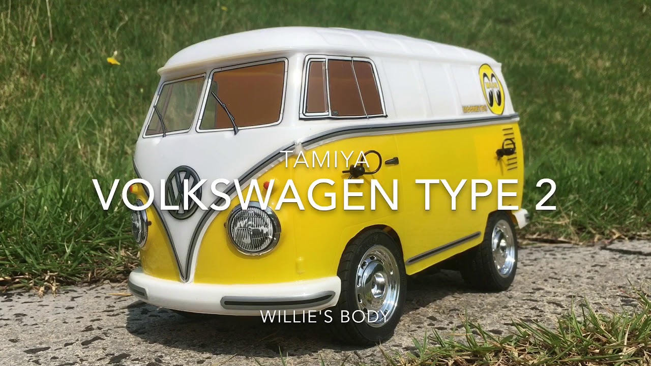 タミヤライトニングホーク改ワーゲンバスTAMIYA VOLKSWAGEN TYPE 2