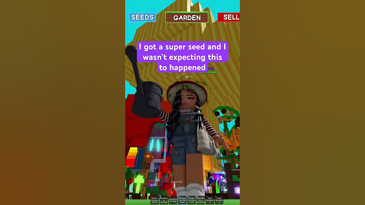 SUPER SEED IN GROW A GARDEN #roblox #growagarden #shorts