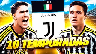 Dirijo 10 TEMPORADAS a la JUVENTUS en FC 24