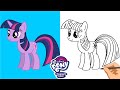 How to draw TWILIGHT SPARKLE My Little Pony