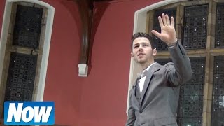 Nick Jonas talks Jonas Brothers split & Demi Lovato at Oxford University
