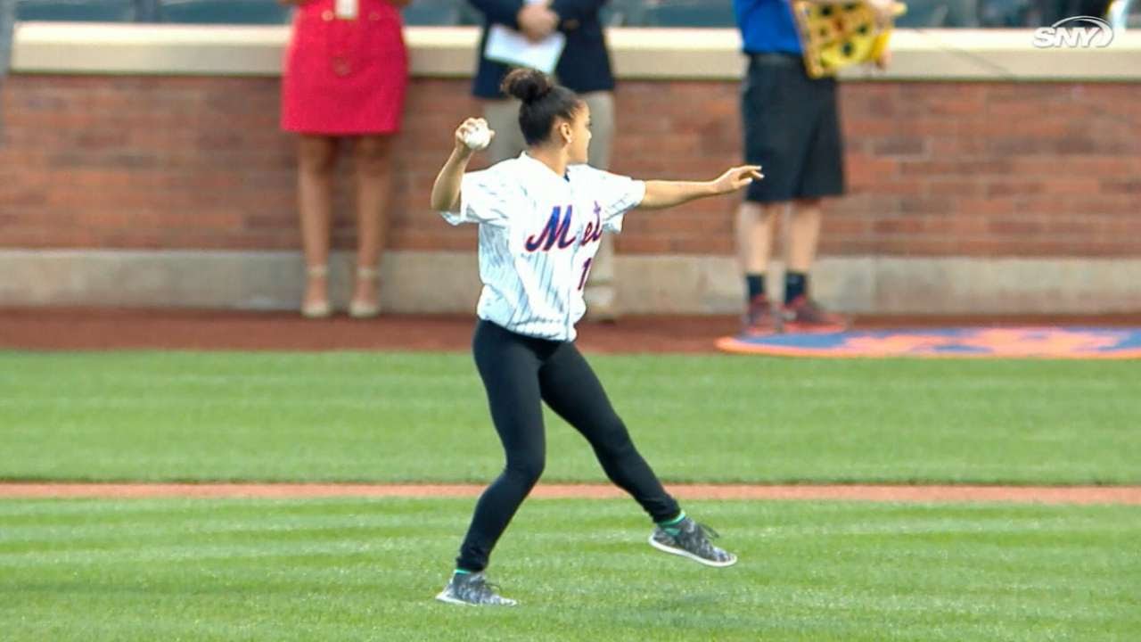 hernandez on first pitch experience in rio youtube