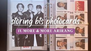 bts photocard binder update ft. more & more arirang photocards screenshot 2