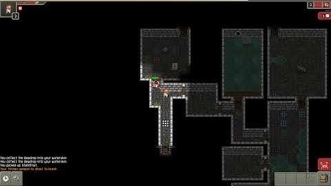 Shattered Pixel Dungeon 1.0.3 Walk-Through for Noobs, Level 3: Crabs, Traps, and IDing Scrolls