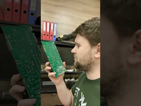 Модуль стиральной машины EVO 2 с проблемой по блоку питания и кустарным ремонтом