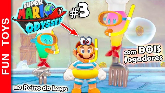 🔴 Super Mario Odyssey #2 - Veja como é jogar COM 2 JOGADORES