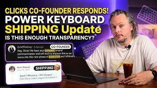 Exclusive Clicks Posted A Power Keyboard Update: Is This Enough Transparency? Details