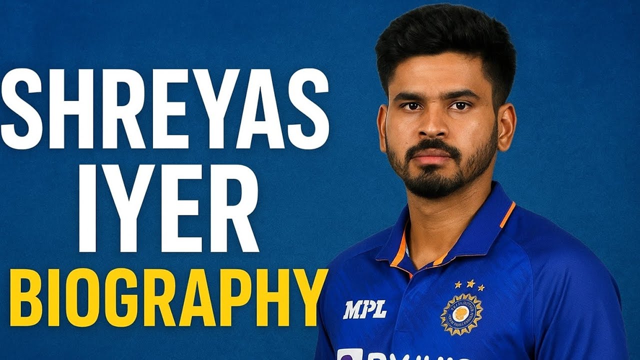 Biography of Captain Shreyas Iyer|Biography of Shreyas Iyer|ddsport