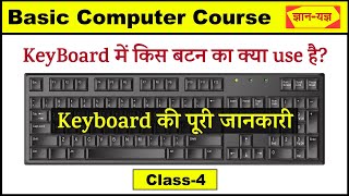 Computer Keyboard in Hindi | Keyboard All Keys Details | Computer Basic Course |On Screen Keyboard-4