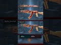 CS2 wear: Factory New vs Battle-Scarred — AK-47 AK-47 X-Ray #cs2 #cs2skins