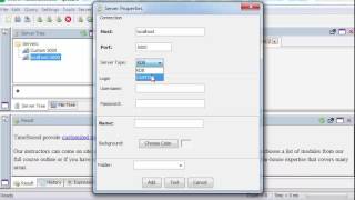 qstudio custom login jdbc