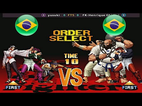 KOF 97 - yusuki vs FK-Henrique Ghidini FT5