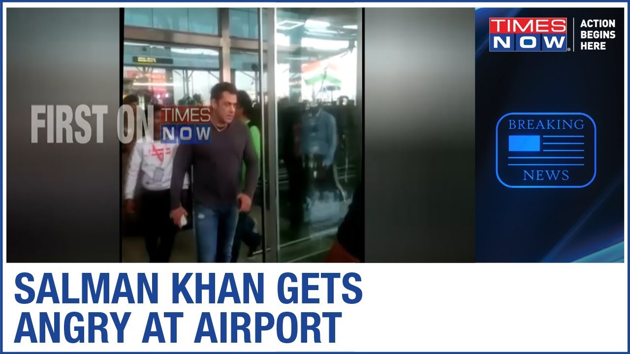 Caught on Camera: Salman Khan snatches fan's phone at Goa airport