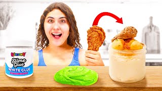 TURN THIS SLIME INTO FOOD CHALLENGE